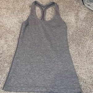 Lululemon Razor Back Tank! Fitted but looser on bottom - size 6!